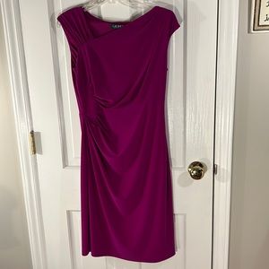 Asymmetrical Ralph Lauren knee length dress